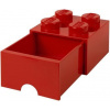 LEGO® úložný box s šuplíkem 25 x 25 x 18 cm červená
