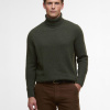 Barbour Kelp Roll-Neck Jumper — OIive - XL