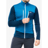 Mikina na zips Ortovox Fleece Grid Jacket - mountain blue