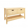 Naturel Koupelnová skříňka pod umyvadlo Country 120x72,5x51 cm přírodní COUNTRY120ZBUMNA