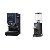 Gaggia New Classic EVO, blue + Eureka Atom Specialty 75, black