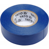 YATO Elektrická Izolačná Páska 19Mmx20Mx0,13Mm, Modrá