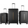 Aga Travel Sada MR4666 Čierna 93 l 63 l 33 l l