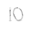 Náušnice TI SENTO kruhy 30mm hladké 7782SI Dámske striebro 925/1000 strieborná Ródium 3mm 30mm