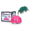 Robocat Mouse - interaktívna myš pre mačky, s pierkom, pohybovým senzorom, doplnkom madnip - ružová