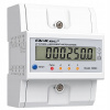 Trojfázový elektromer 400V 100A LCD RESET 4P na DIN lištu Qoltec