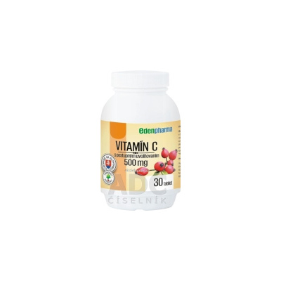 EDENPharma VITAMÍN C 500 mg tbl s postupným uvoľňovaním 1x30 ks