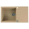 Alveus CADIT 40 kuchynský granitový drez so sifónom 86x50 - G-55 Beige 1132029