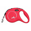 Flexi New Classic Automatické vodítko pre psa Páska M Červená 5 metrov