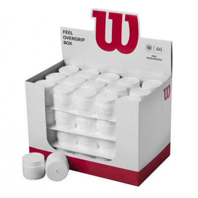 Wilson Pro Overgrip Perforated Box 60P - white
