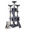 Veľké škrabadlo pre mačky, pelech, veža, sisalové stĺpiky, vysoké 170 cm