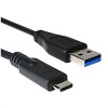 C-TECH kabel USB 2.0 AM na USB-C (AM/CM), 2m, černý CB-USB2C-20B