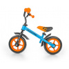 MILLY MALLY Bežecký bicykel DRAGON S BRZDOU Oranžovo-modrý