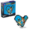 MEGA CONSTRUX BLOCKS 367 kusov Pokémon SQUIRTLE PIXEL ART