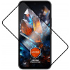 Prémiové ochranné tvrzené sklo FIXED Armor s aplikátorem pro Samsung Galaxy A55 5G, černé FIXGA-1263-BK