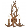 Nástenné svetlo 6412-2BR Searchlight Stag imitácia parožia prodloužená záruka na 2 roky