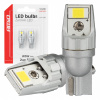 amio LED žiarovky CANBUS T10 W5W 2SMD 3570 White 12V 24V -04256