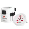 SKROSS cestovní adaptér PRO - World, univerzální, uzemněný PA40
