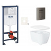 Grohe Závěsný wc set do lehkých stěn / předstěnová montáž Essence SIKOGRSESSCAL0