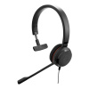 Jabra Evolve 30 II Slúchadlá s mikrofónom Kábel Pres hlavu Kancelária / call centrum Čierna (5393-829-309)