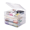 VEVOR Organizer Do Przechowywania 4 Pudełka 36x36x7,6CM Układany W Stosy
