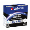 Verbatim MDISC BD-R DL 50 GB, 6x Speed, Jewel Case - 5 ks (43846)