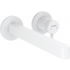 Hansgrohe Finoris, umývadlová batéria pod omietku 240, 2-otvorová inštalácia, EcoSmart, biela matná, HAN-76050700