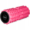 Masážny valček s výstupkami 4FIZJO 33 cm x 14 cm ružový