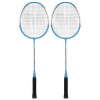 Classic set badmintonová raketa modrá