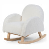 Childhome Kreslo hojdacie Teddy Off White