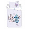 Jerry Fabrics Obliečky Lilo and Stitch Heart Bavlna 140x200 70x90