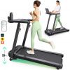 Cinta de correr con mesa de trabajo y ejercicio incorporada UREVO Foldi 3S