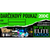 Pro Elite Tattoo Darčekový poukaz Hodnota: 200 €