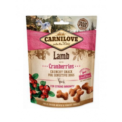 Carnilove Dog Crunchy Snack Lamb with Cranberries 200 g