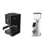 Gaggia Classic UP, black + Eureka Atom W 65, chrome