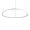 Oválny závesný luster GEMINI SP D105 v bielej farbe | Ideal Lux