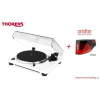 Thorens TD 201 White + Ortofon 2M RED (Audiofilný gramofón pre náročných poslucháčov so vstavaným PHONO MM predzosilňovačom a prenoskou Ortofon)