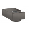 Hansgrohe 28387340 Sprchový držiak Porter E, kefovaný čierny chróm HG 28387340