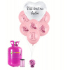Personal Personalizovaný hélium párty set ružový 1. - Teniska 31 ks