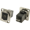 Adaptér XLR Zásuvka USB-C ™ na zásuvku USB-C ™ adaptér, vstavateľný CP30211M Cliff Množstvo: 1 ks; CP30211M