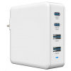 Viking nabíječka USB GaN 100W, podpora PD3.0 a QC4+, bílá VCH100PD