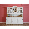 Rustikálny kredenc WHITE HOME VIT02 Barevné provedení: Bílá patina K03 - hnědý vosk K15