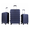 Aga Travel MR4650 modrá sada 3 cestovných kufrov