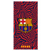 FC Barcelona Osuška FC Barcelona, mikrovlákno, červeno-modrá, 70×140 cm