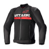 Bunda SMX AIR, ALPINESTARS (čierna/červená fluo, veľ. 2XL)