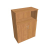 OFFICE PRO s.r.o. HOBIS skriňa policová dverová - S 3 80 02, jelša