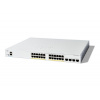 Cisco Catalyst 1200-24FP-4G - Přepínač - L3 - inteligentní - 24 x 10/100/1000 (PoE+) + 4 x Gigabit Ethernet SFP - Lze mo (C1200-24FP-4G)