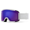 SMITH okuliare SQUAD white vapor / ChromaPop everyday violet mirror