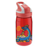 Fľaša tritán Laken Summit 450 ml Dragon - červená