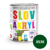 Slovlak Slovakryl 0530 zelená 0,75kg